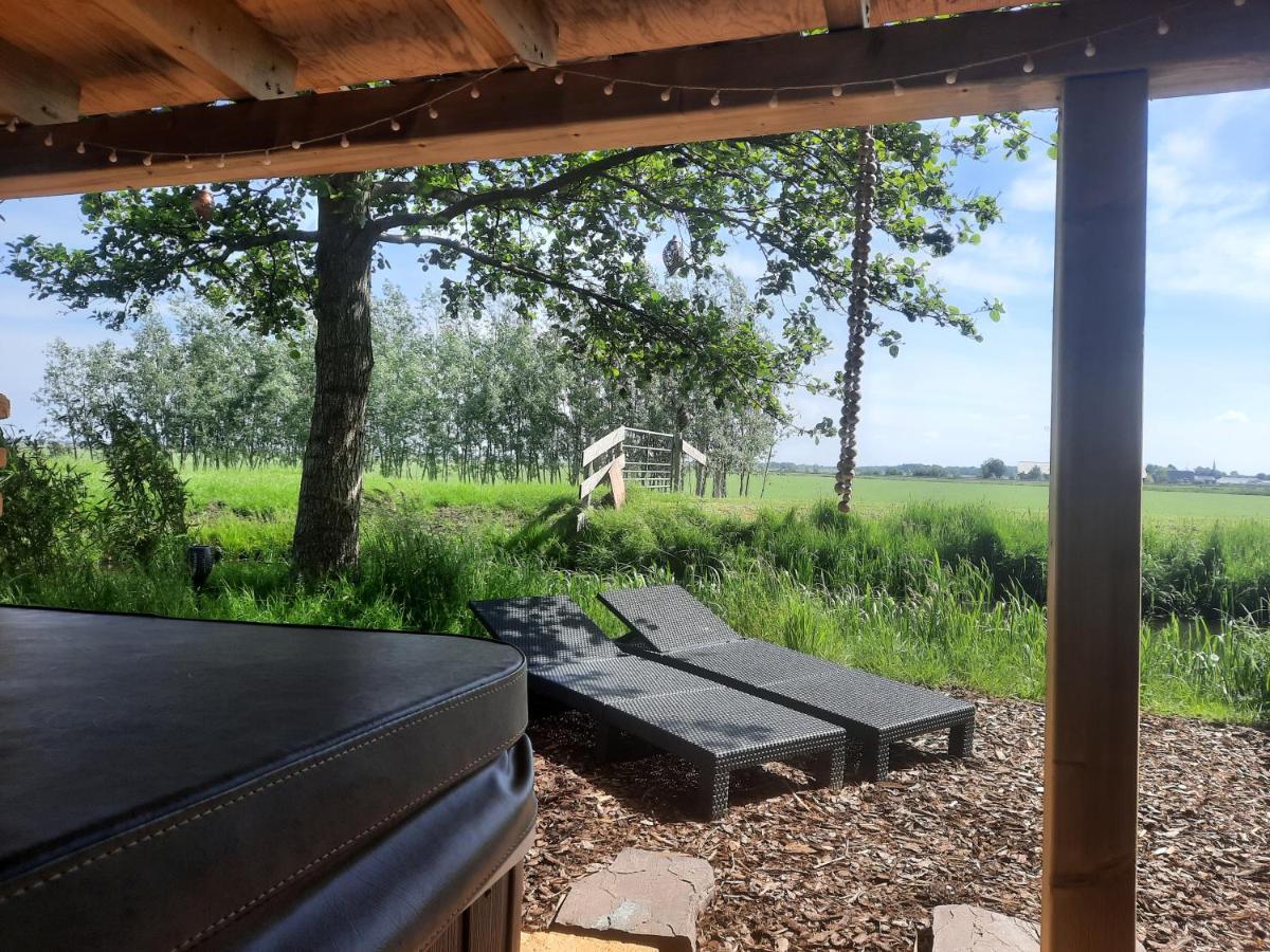 Wellness Lodge aan de Braassem Rijnsaterwoude Buitenkant foto