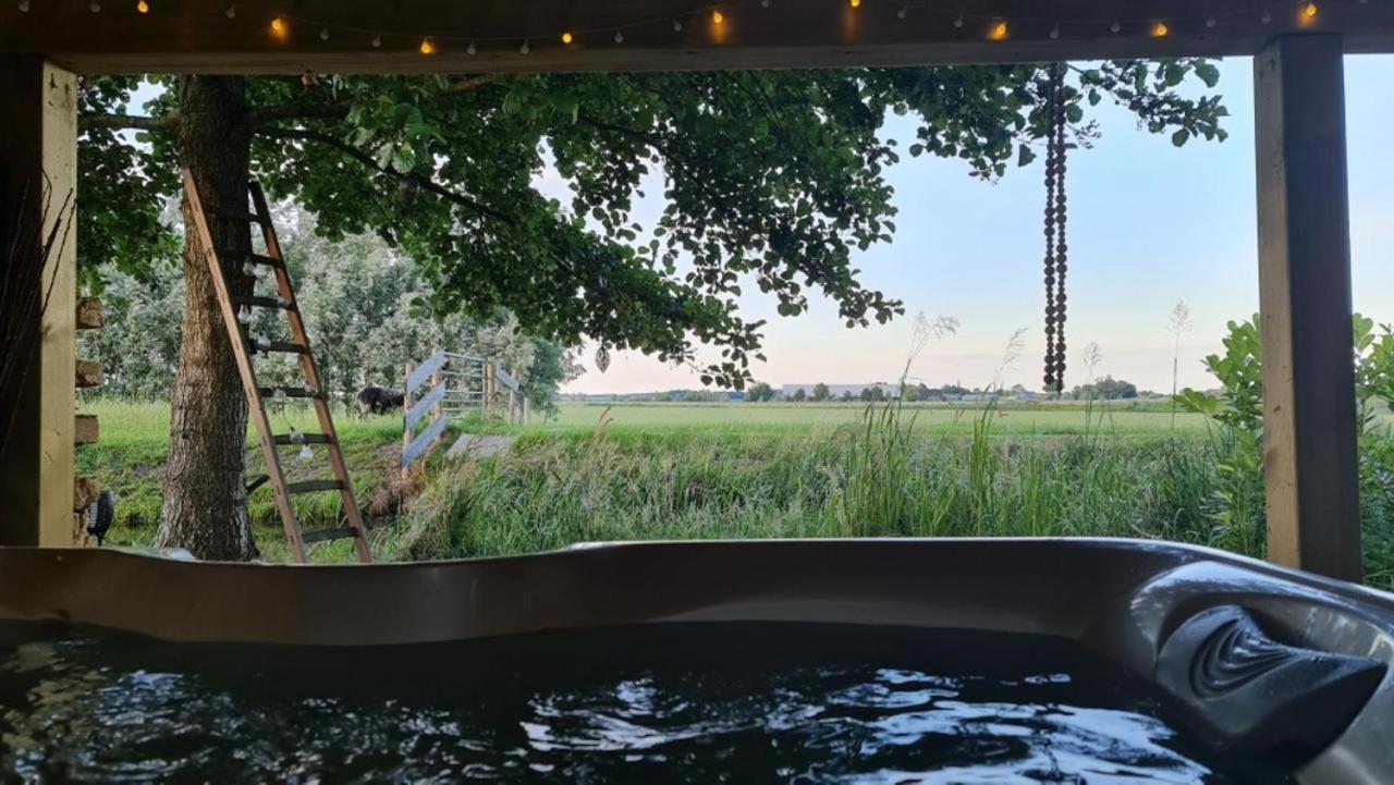 Wellness Lodge aan de Braassem Rijnsaterwoude Buitenkant foto